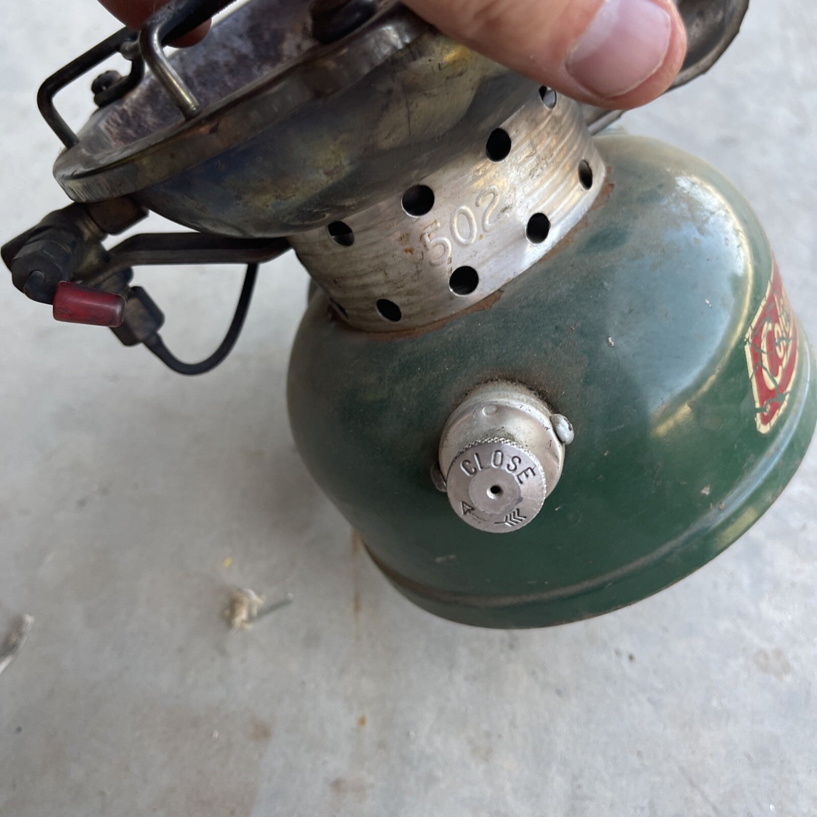 1977 COLEMAN Single Burner 502 SPORTSTER STOVE