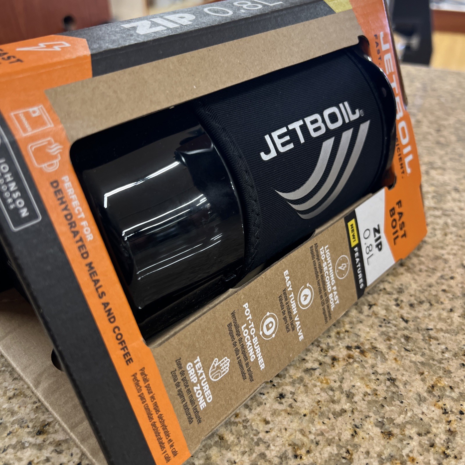 New Jetboil Zip 0.8 L Fast Boil System – Brand New In Box Free Shipping