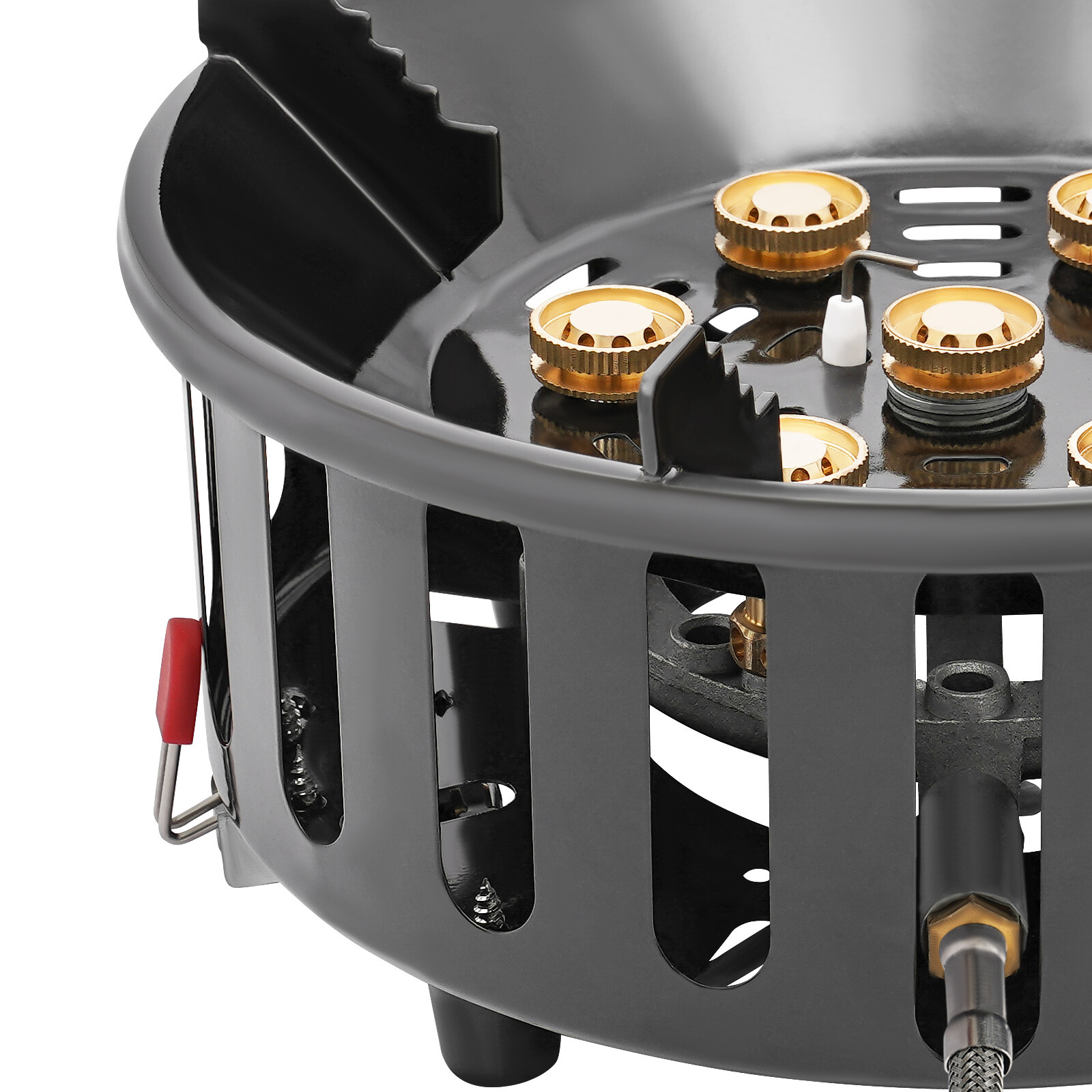 Propane Burner Single Propane Stove Windproof Gas Stove for Outdoor Cooking