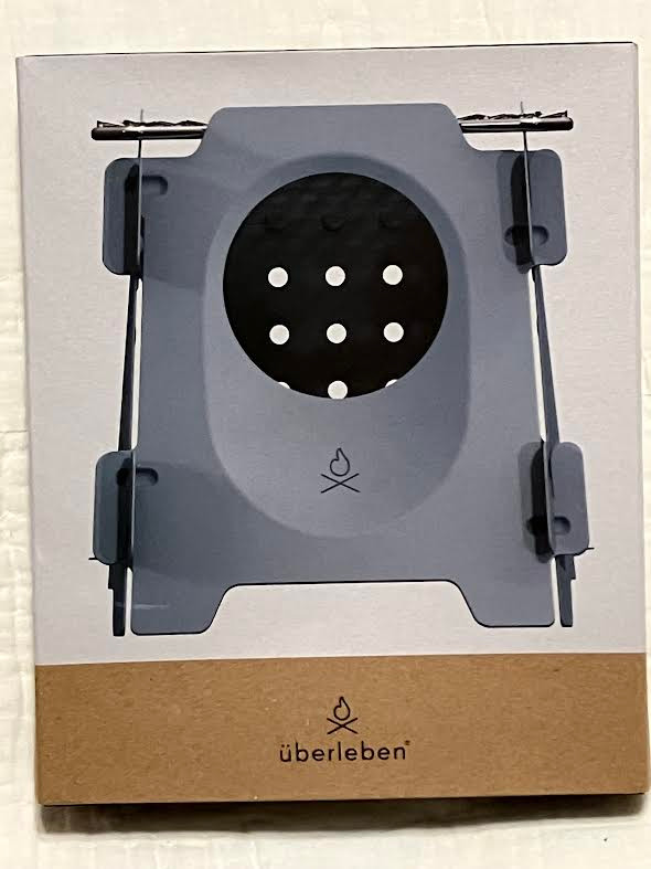 überleben Stöker Wood Burning Camp Stove-Smokey Blue+ Fire Starter Kit-New