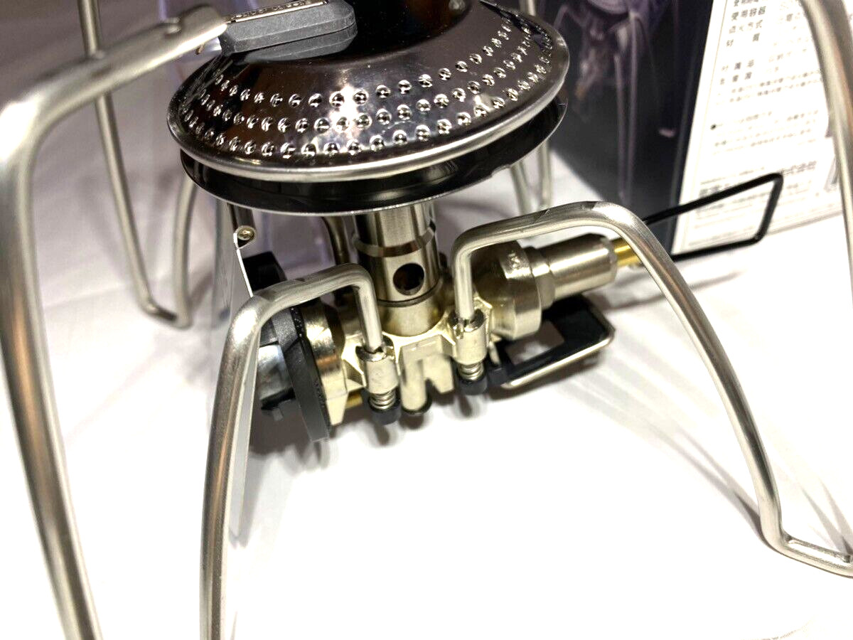 SOTO Regulator Stove Range ST-340 Silver Compact Cassette Gas Stove camp outdoor