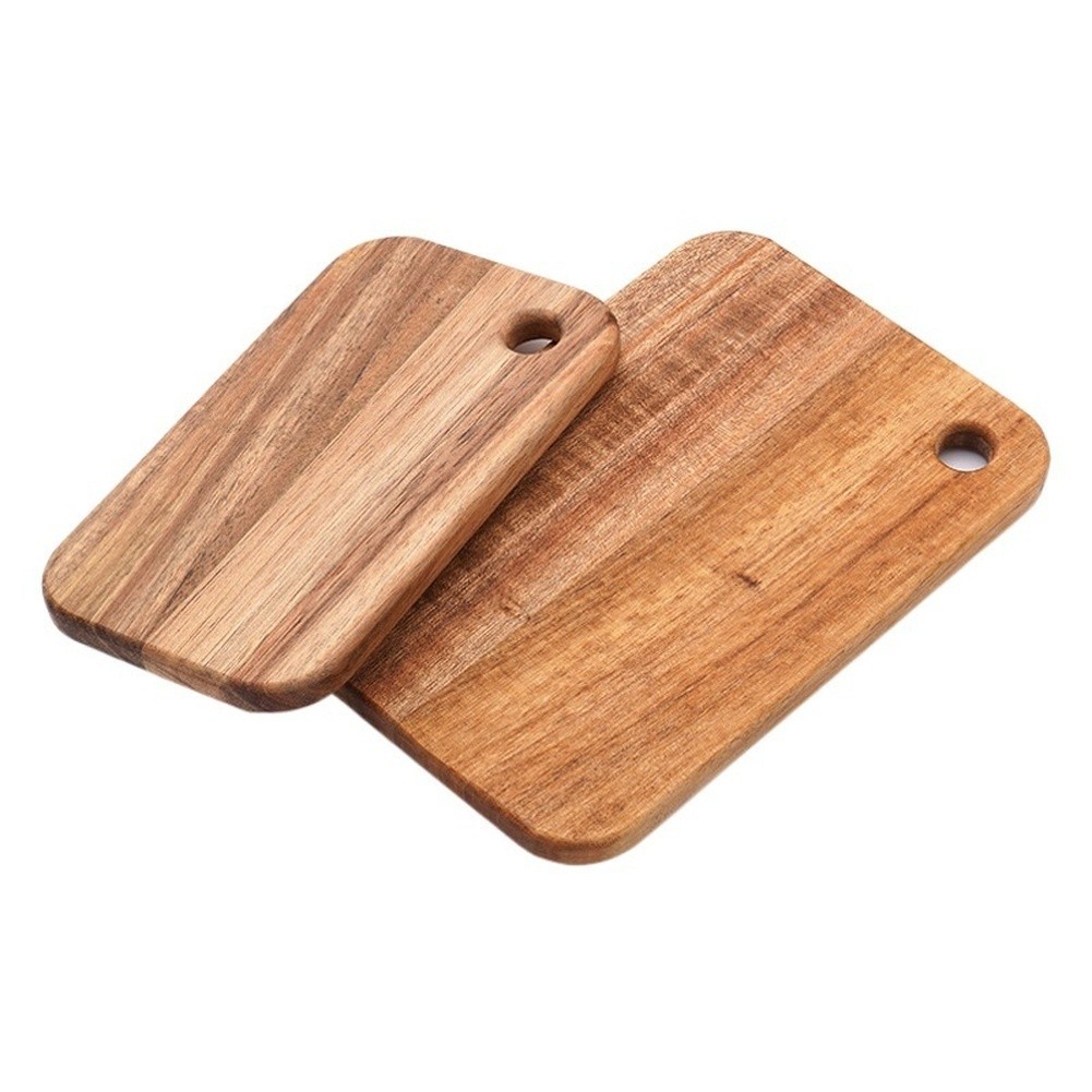 Classic Wooden Chopping Board for Kitchen Food Prep For Camping Picnic Use