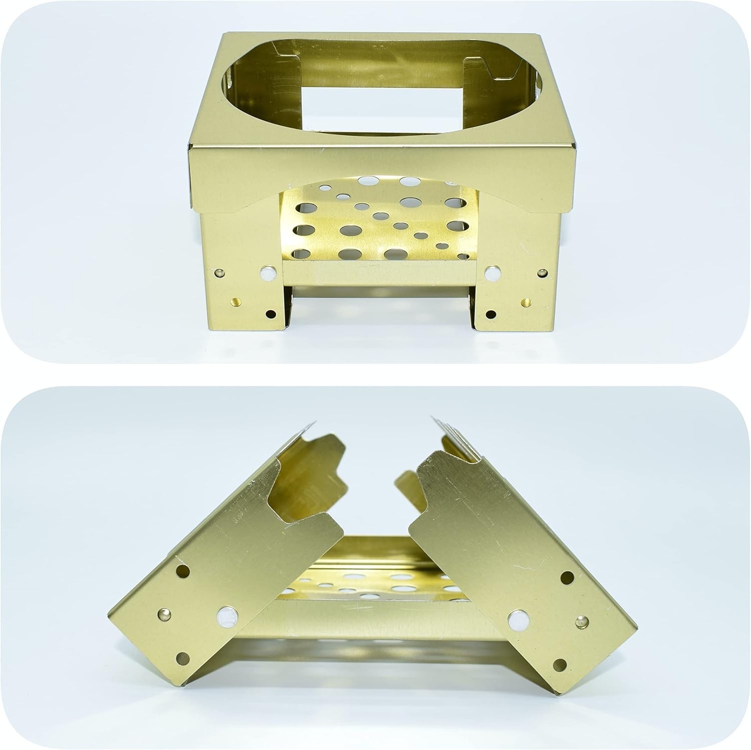 Ultralight Pocket Folding Stove – Perfect for Camping & Backpacking Adventures