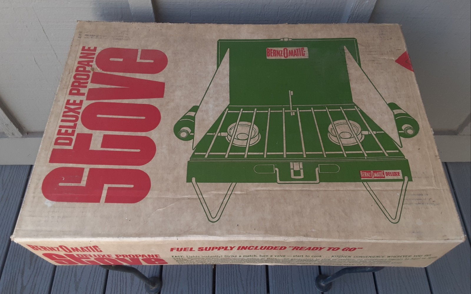 Vintage Bernzomatic 2 Burner Camping Stove Model TXB50L – New in Box – Pls Read