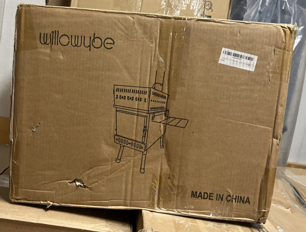 Willowybe Outdoor Sauna Tent Stove, Rocket Stove, Portable Camping Wood Stove