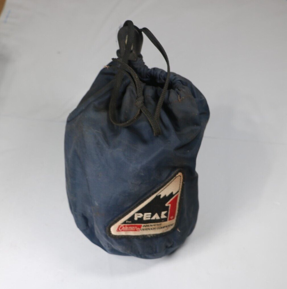 Vintage Coleman Peak 1 Lightweight Backpack Stove Model 400A Dated 4-86