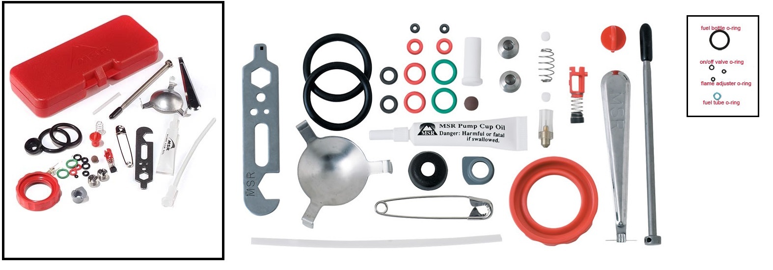 MSR Dragonfly Camping Stove O-Rings Set – Buna-N O Ring ORing Seal Kit Free Ship