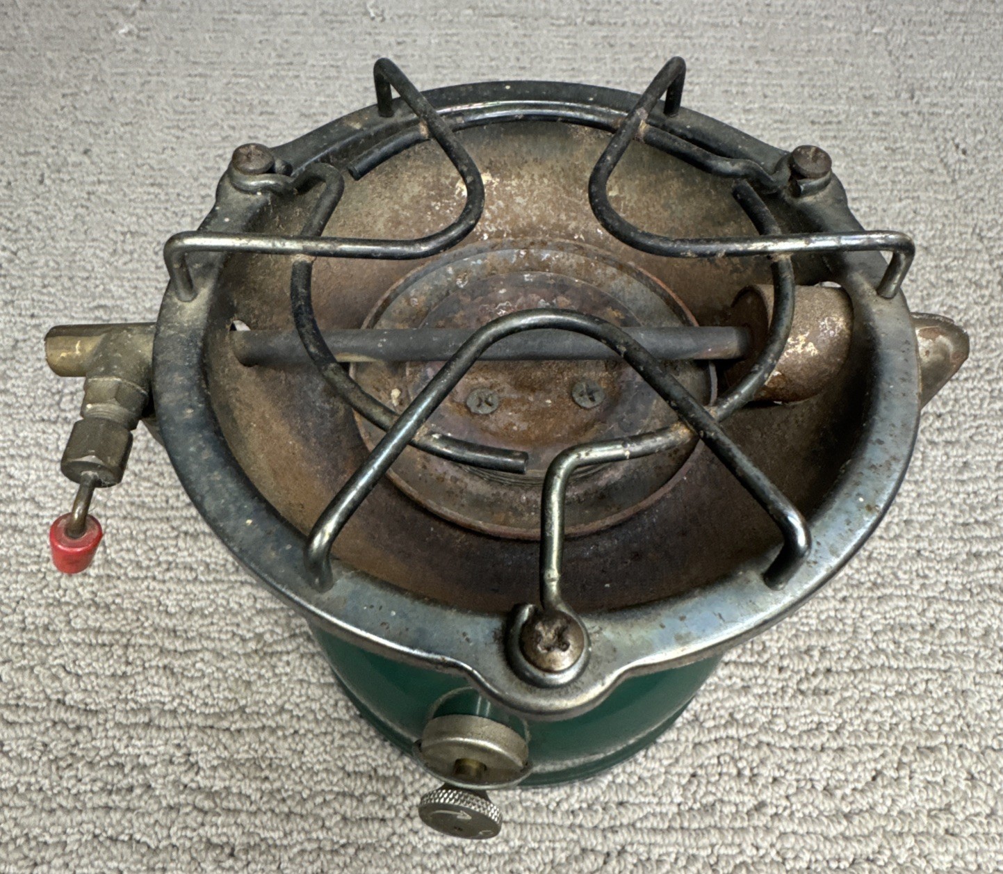 Vintage Coleman 502 Green Sportster Camp Stove May 1964 Model