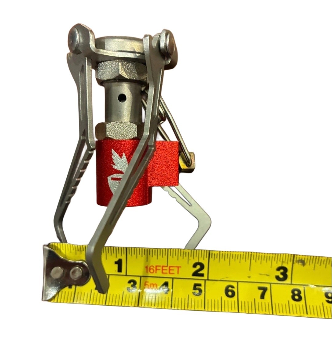 Thiessens Lite Camp Rapid Titanium Stove Portable Gas 8,871 BTU MPN 58220