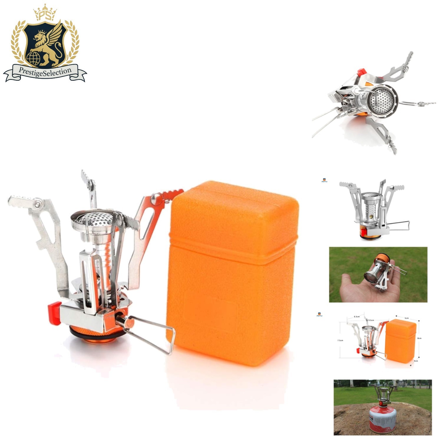 Efficient Outdoor Cooking Stove – Lightweight, Portable with High Energy Output
