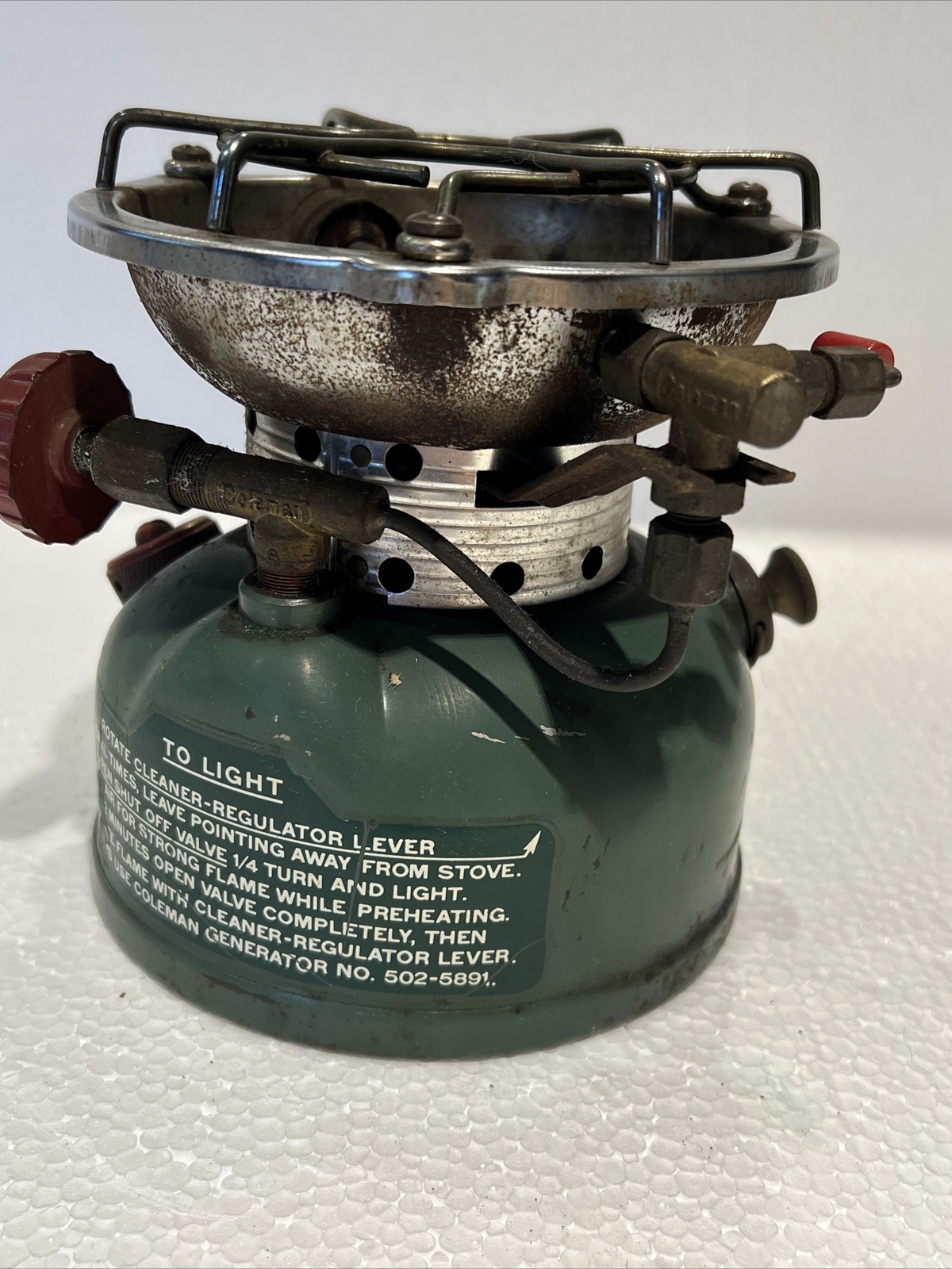 Vintage Coleman 502 One Burner Sportster Stove 3 69 Camp Cooking