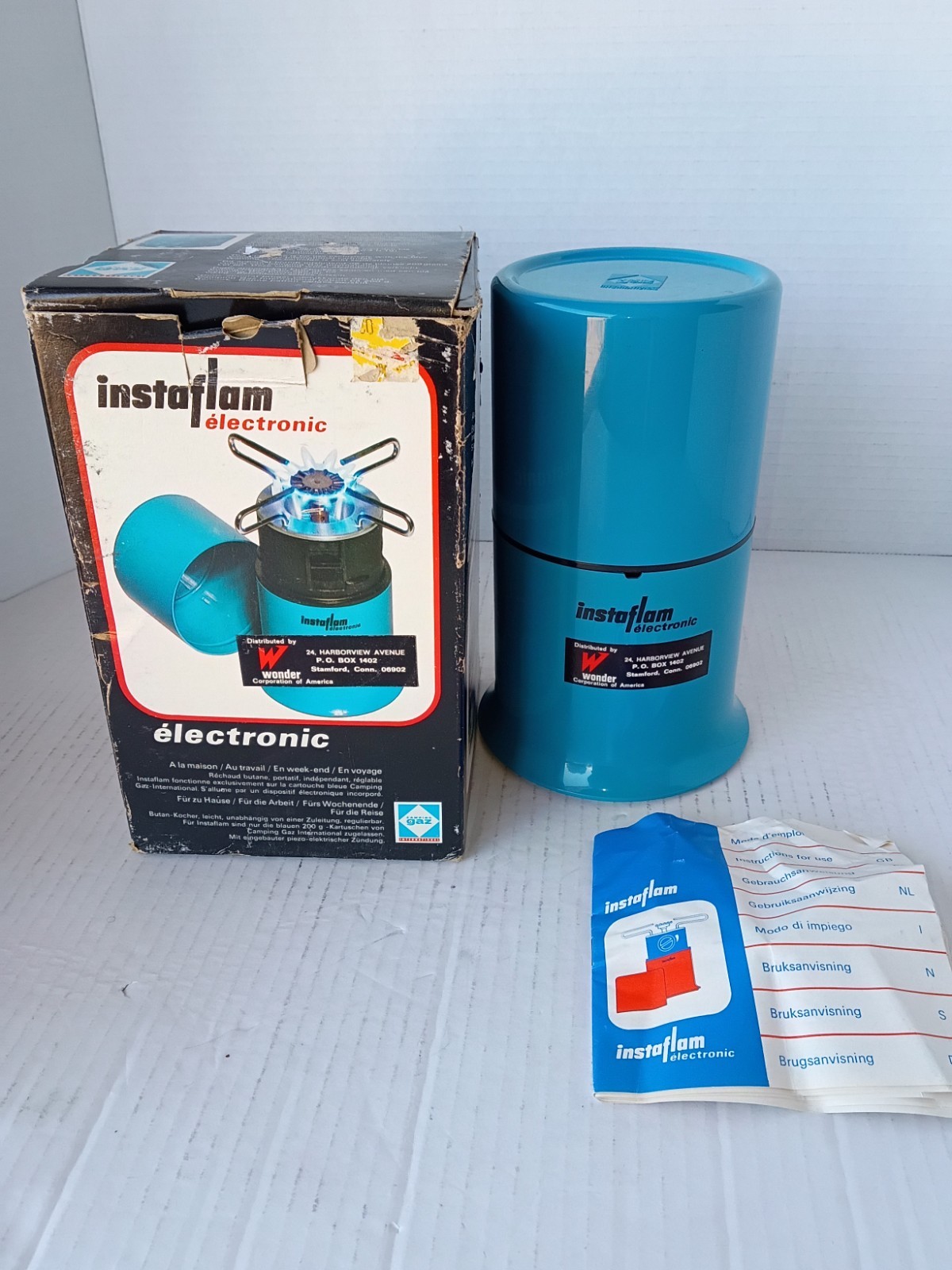 NEW Instaflam International Electronic Camping Stove