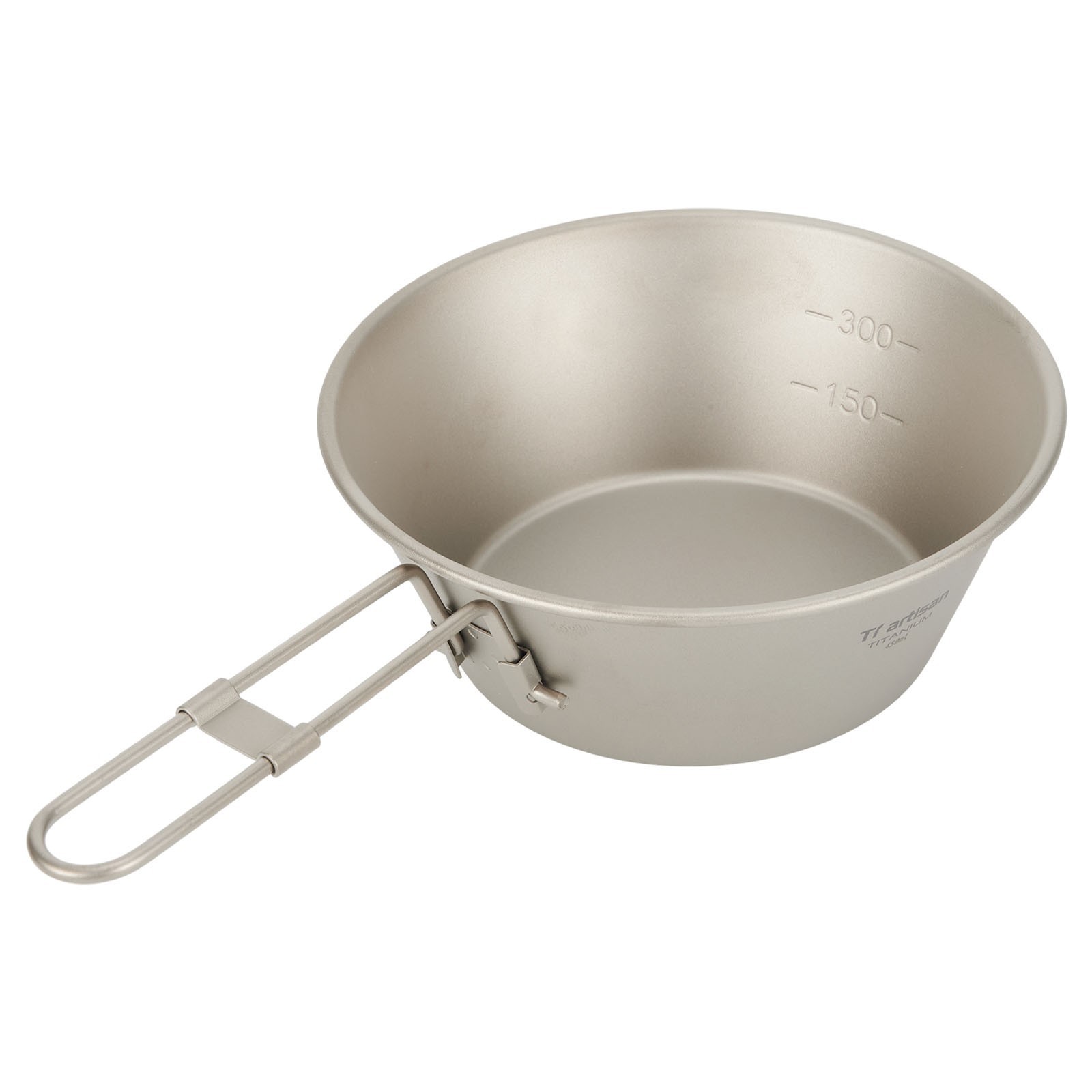 Camping Bowls Pot Bowl Mesh Bag Titanium Ultralight 90mm 138 * 96 * 51mm