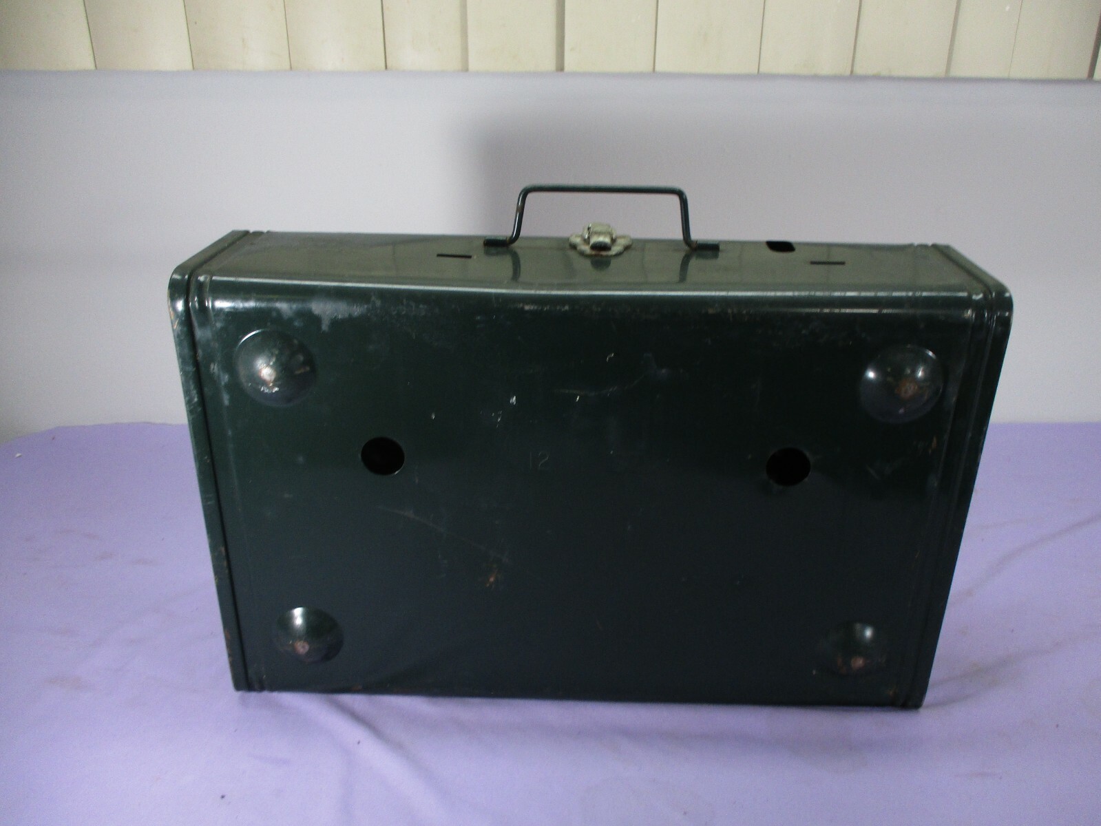 Vintage Coleman 425F Double Burner Portable Gas Camping Stove October 1987 WORKS