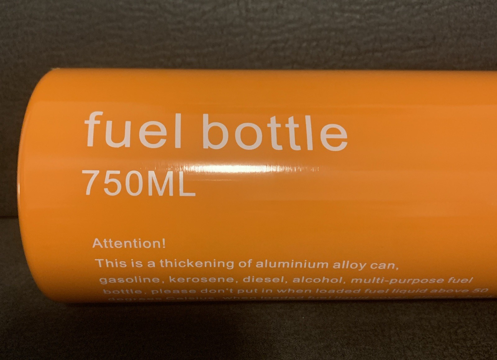 Outdoor Fuel Bottle Petrol Liquid Oil Bottle Kerosene Bottle 750ml Capacity