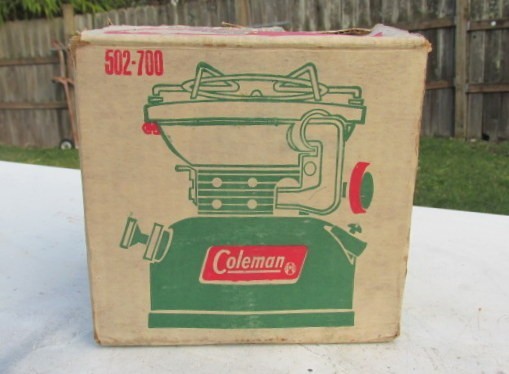 Vintage Coleman 502 – 700 Sportster Stove In Box With Paperwork 4/74 ~ Working!