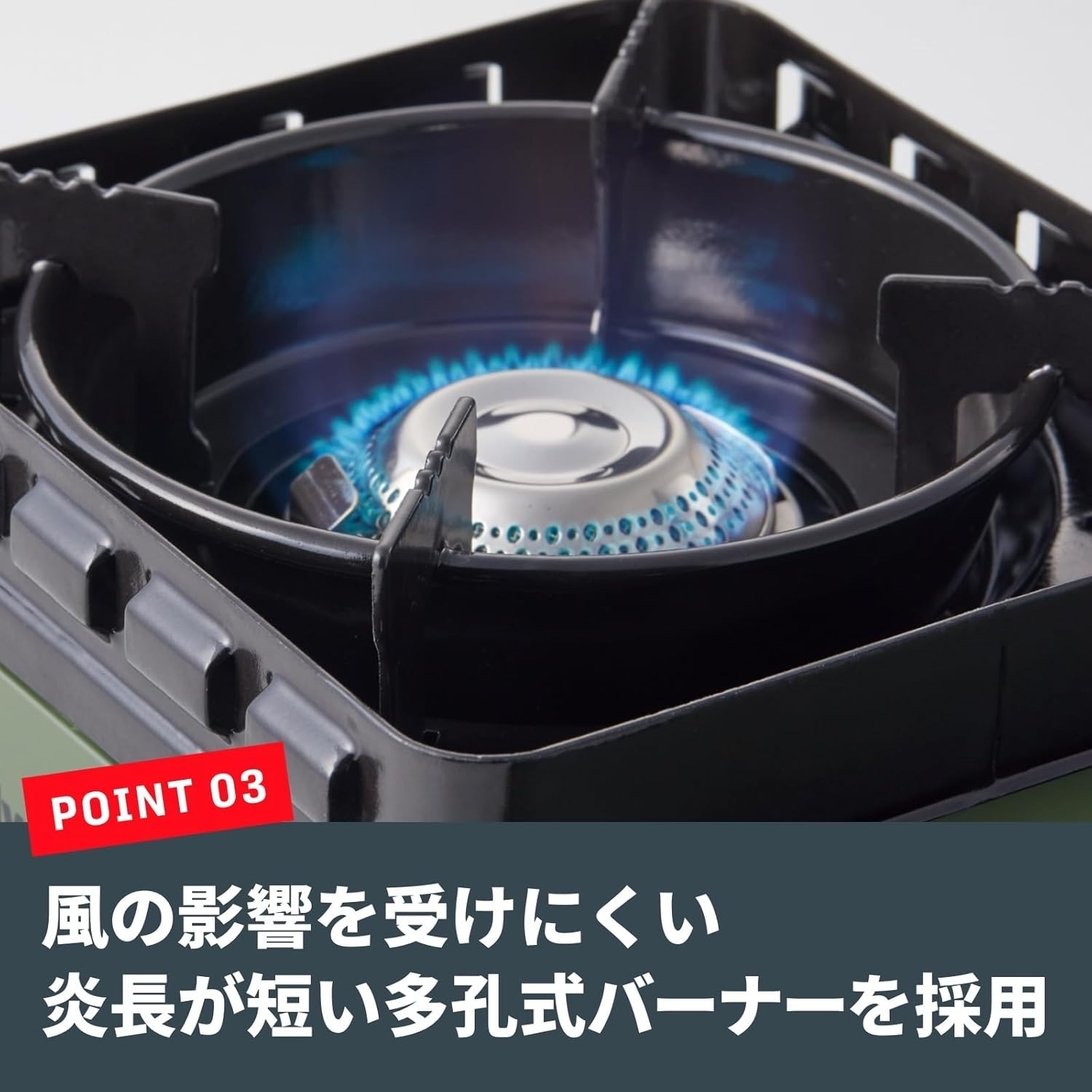 Iwatani Cassette Stove Tough Maru Jr Japan Olive Khaki Portable CB-ODX-JR-OL