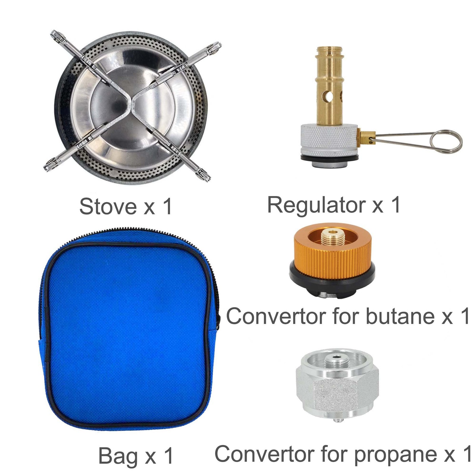 Multifuel Propane/butane/isobutane 3 In 1 Small Camping Stove For Outdoor Cookin