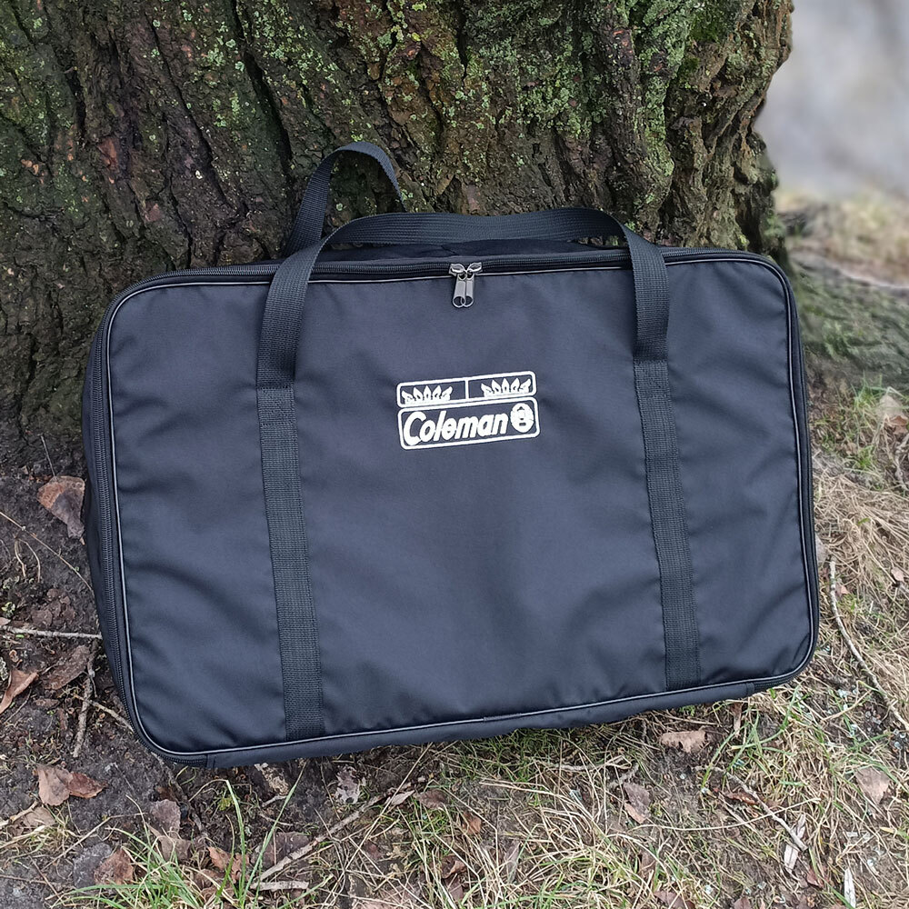 Bag Coleman 413 Carry Case Soft Cover Two Burner Camp Stove Traveling Storage
