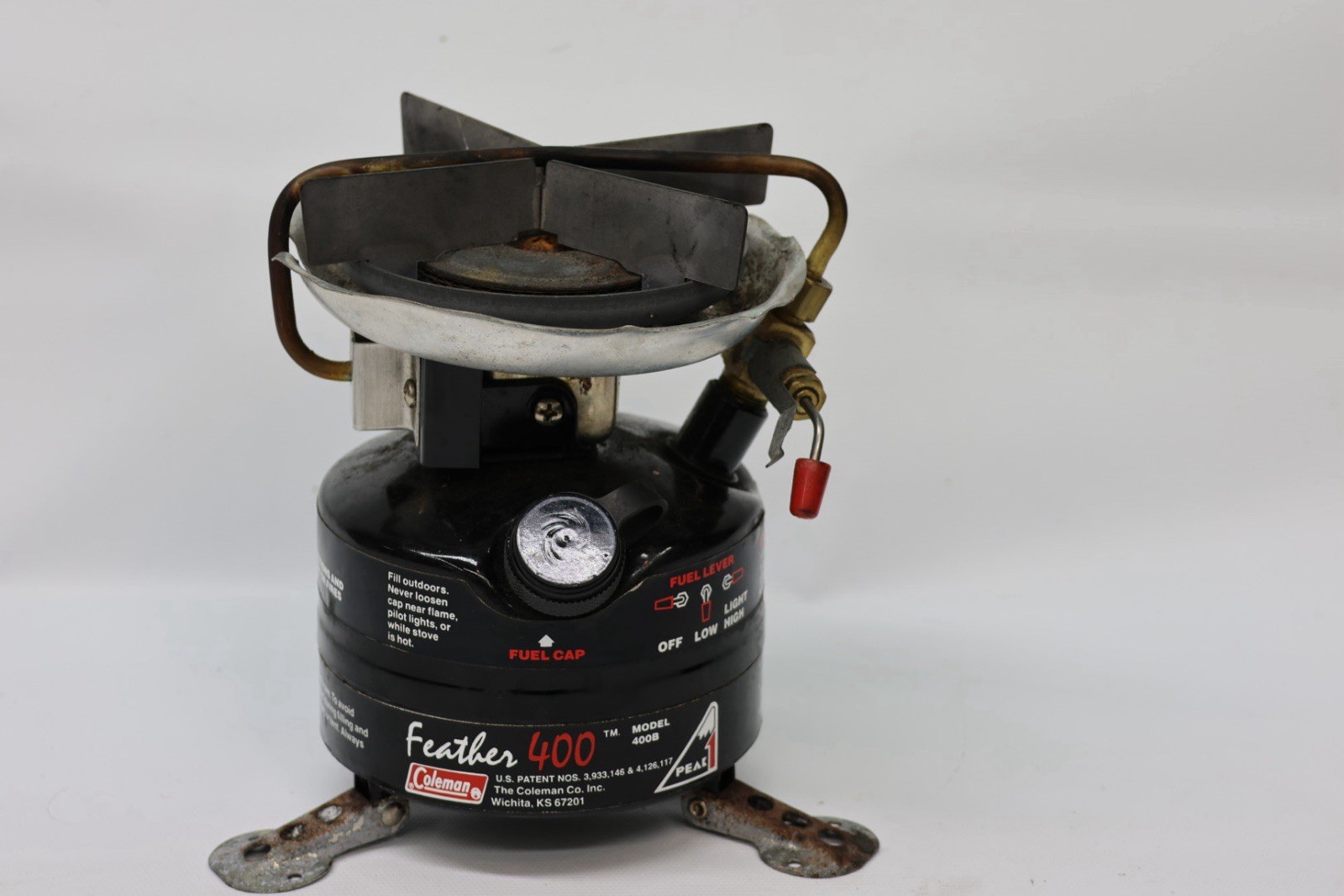Coleman Peak 1 Feather 400 Model 400B Backpacking Camp Stove Wichita Kansas