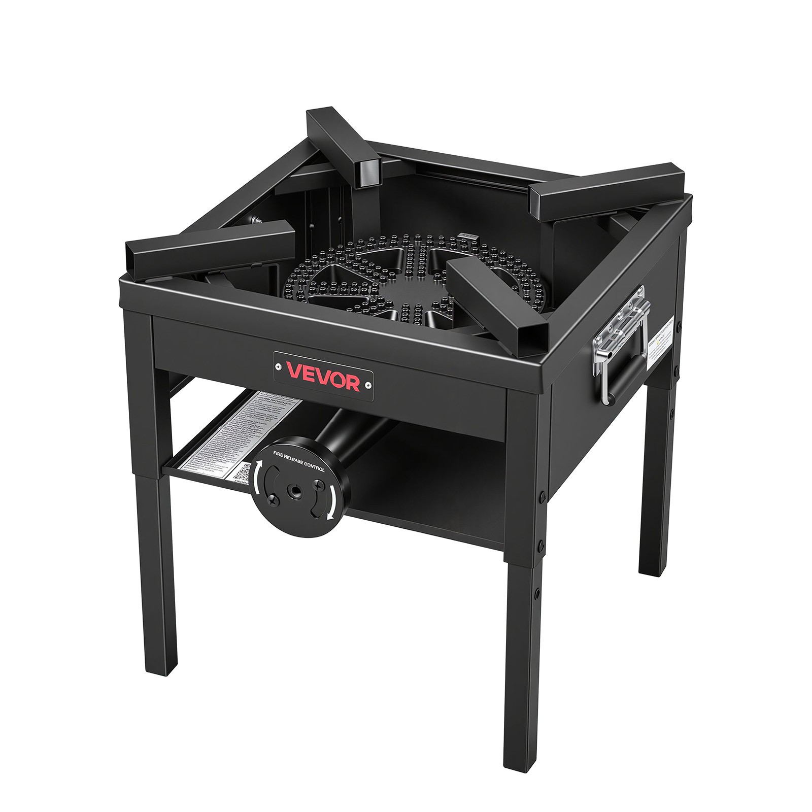 VEVOR Single Burner Propane Gas Stove 200000 BTU Outdoor Camping Cooker for BBQ