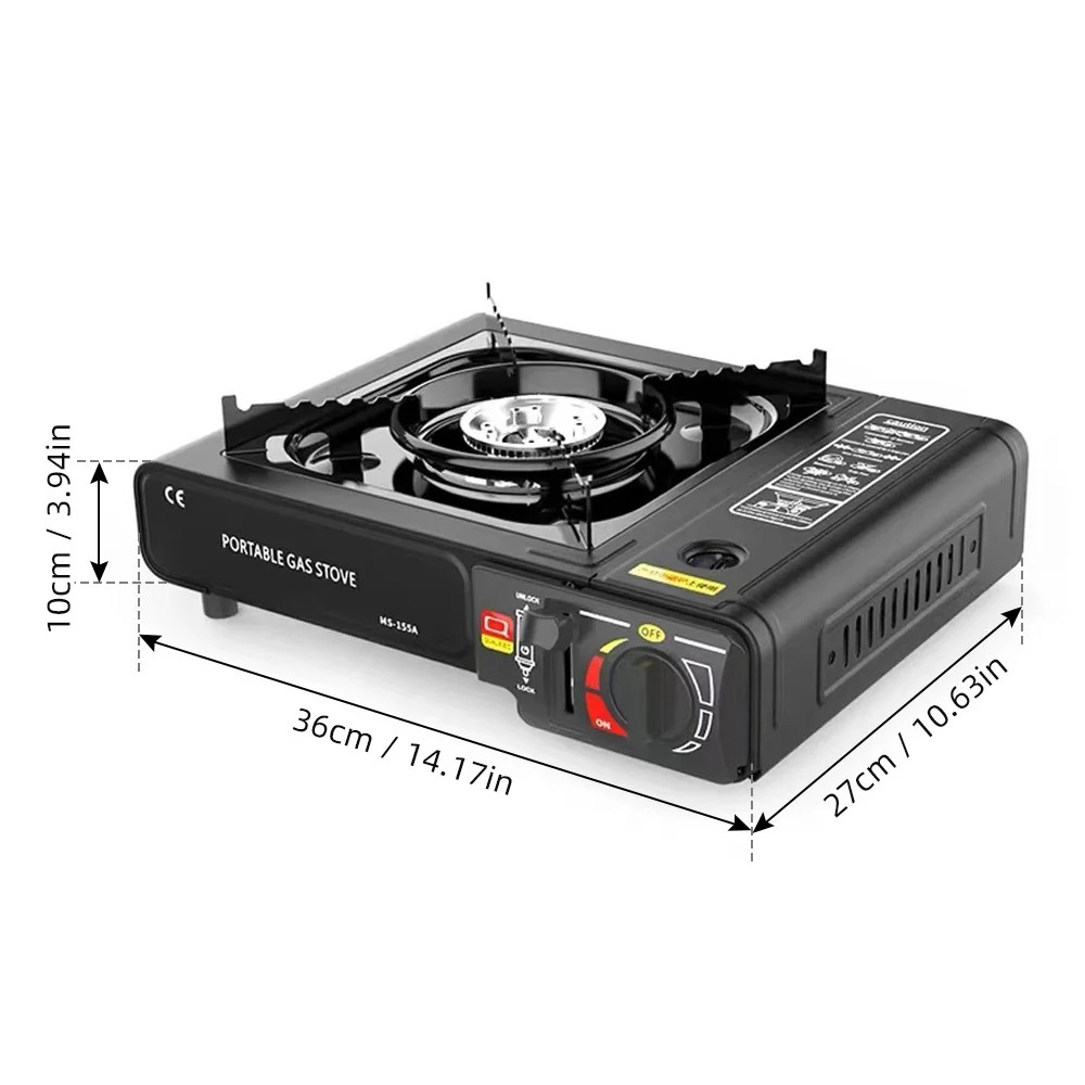 Outdoor Portable Furnace Adjustable Fire 2900W Furnace Lightweight Cooker Unit K