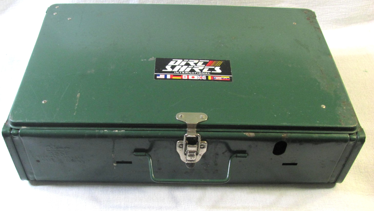 Vintage 1980 Coleman 425F 2 Burner Compact Gas Stove Works Camping Outdoors