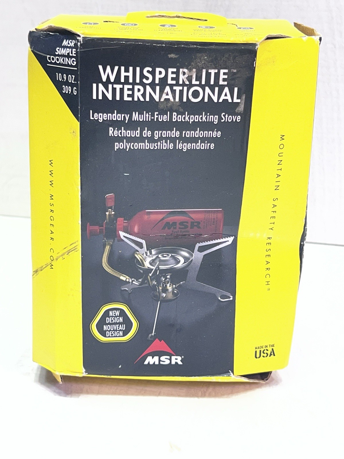 MSR Whisperlite International Multi-Fuel Backpacking Camping Stove Ultralight