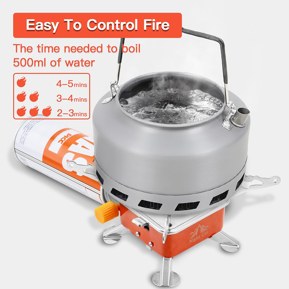 Mini Foldable Camping Gas Stove Butane Outdoor Cooking Stove Picnic Gas Furnace