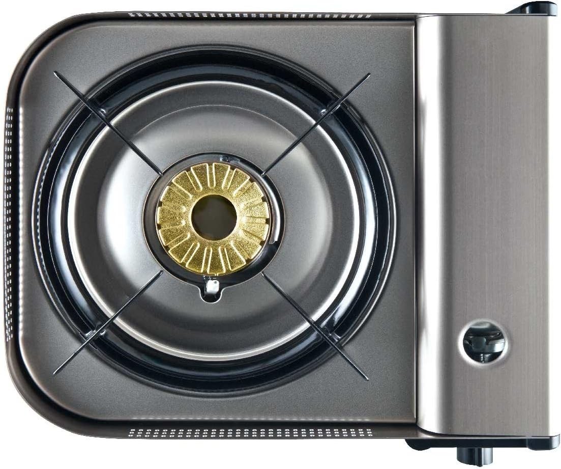 Portable Butane Stove Single Burner Camping Indoor Outdoor Cooktop