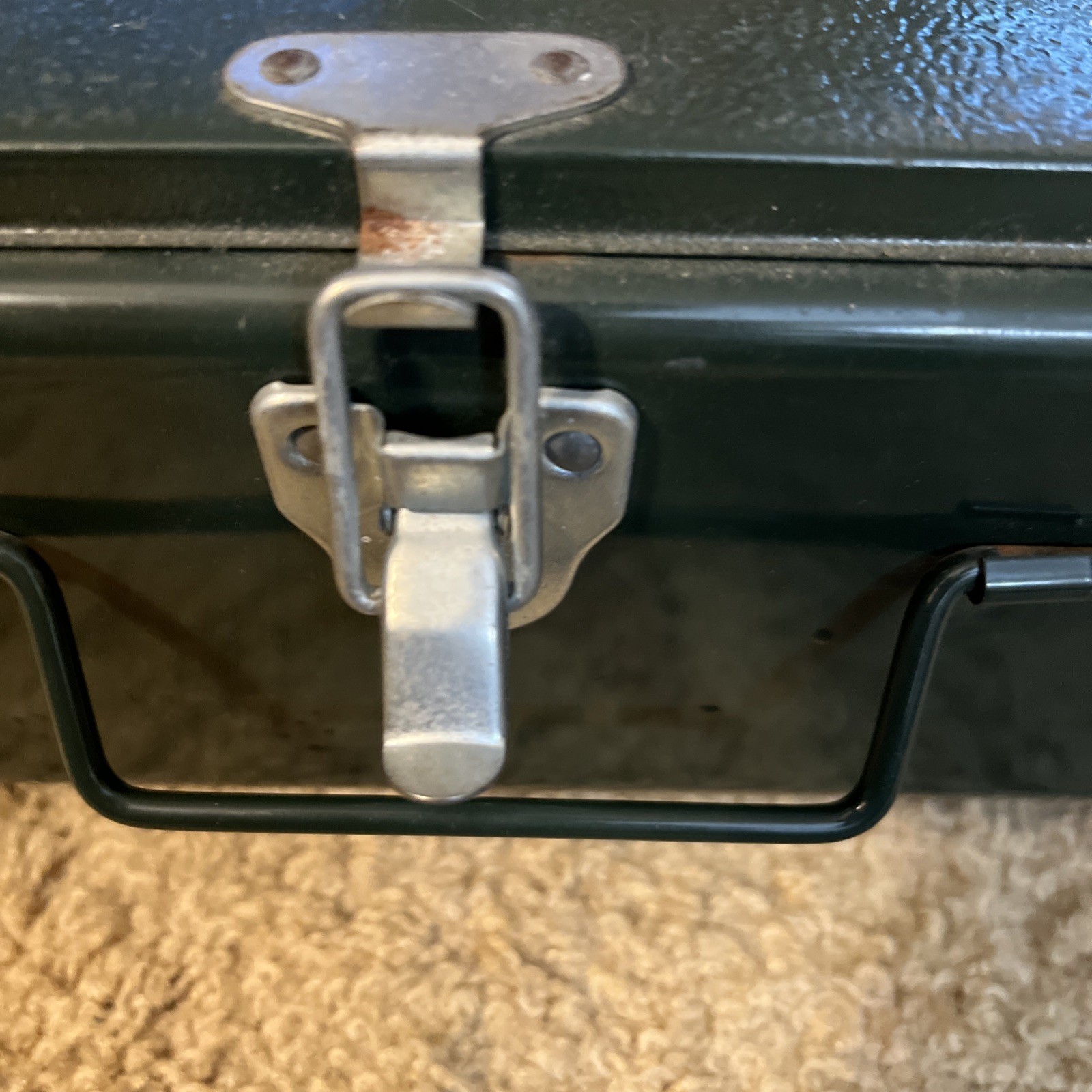 Vintage Coleman 425F 2 Burner Camp Suitcase Stove W/Fuel Tank 12/88 Clean