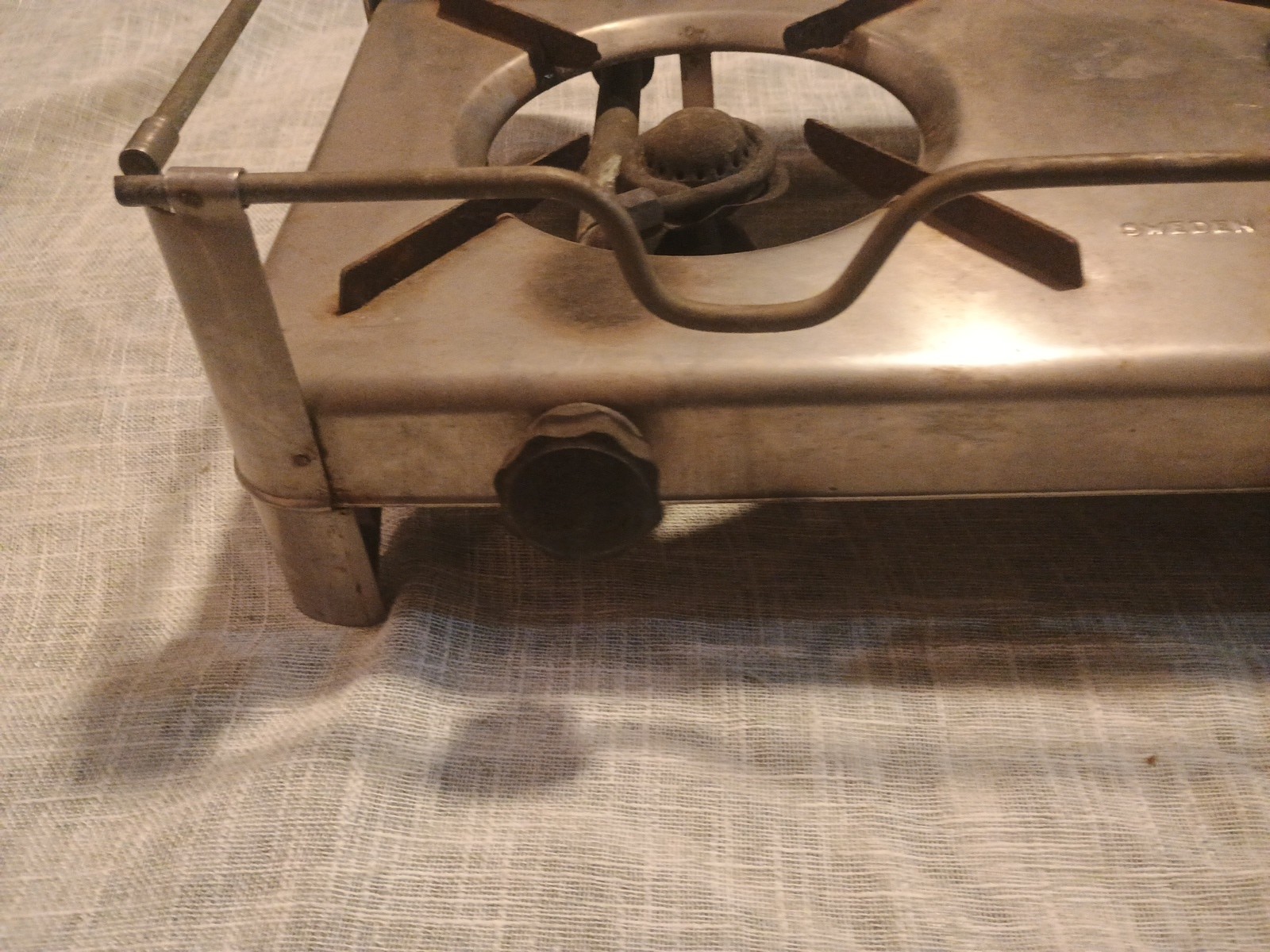 VTG Original Punker Military Double Alcohol Burner Stove Outdoors Camping Sweden