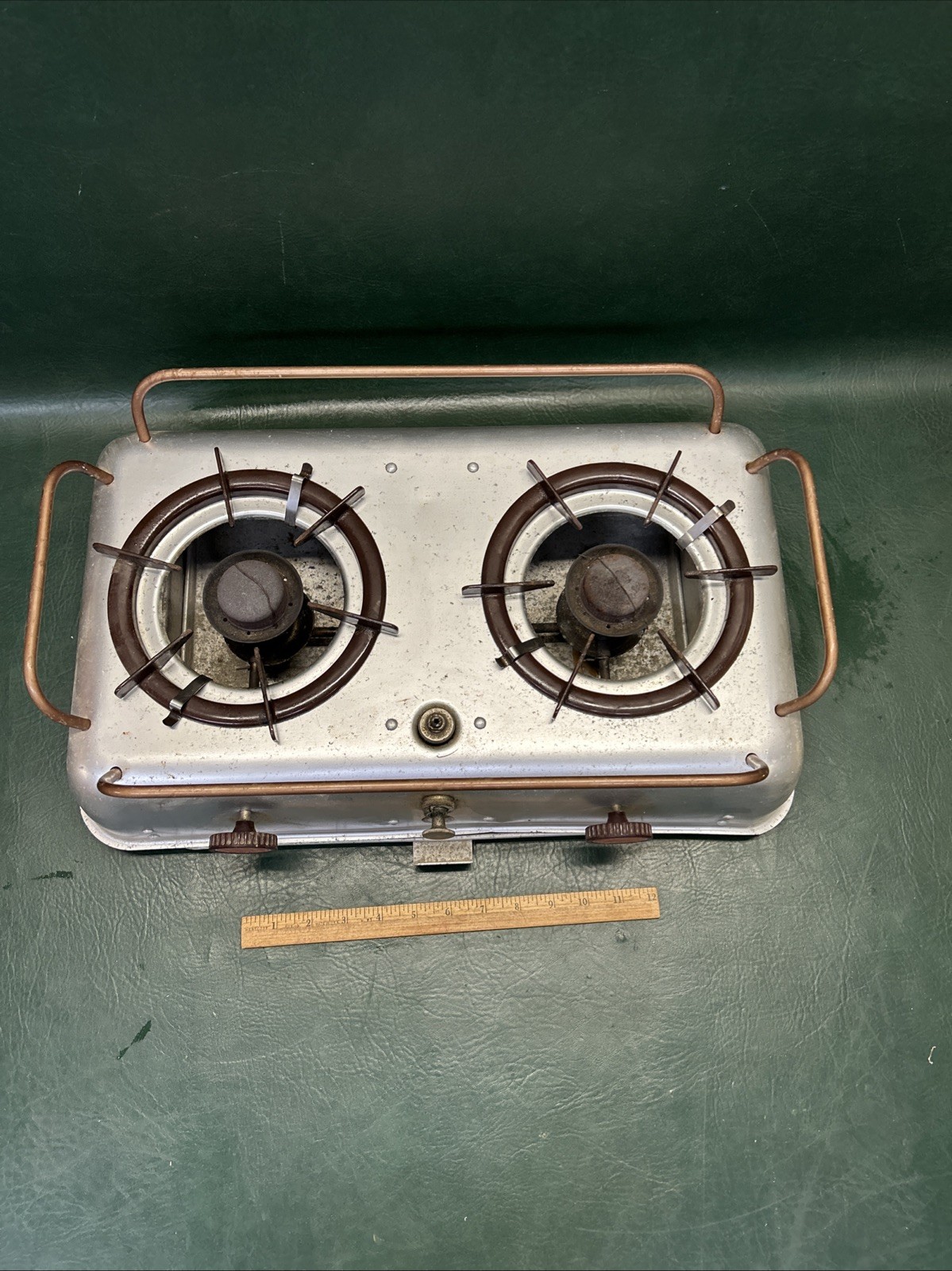 Homestrand Mariner Alcohol Stove Model 205-32A – Dual Burner – Unested