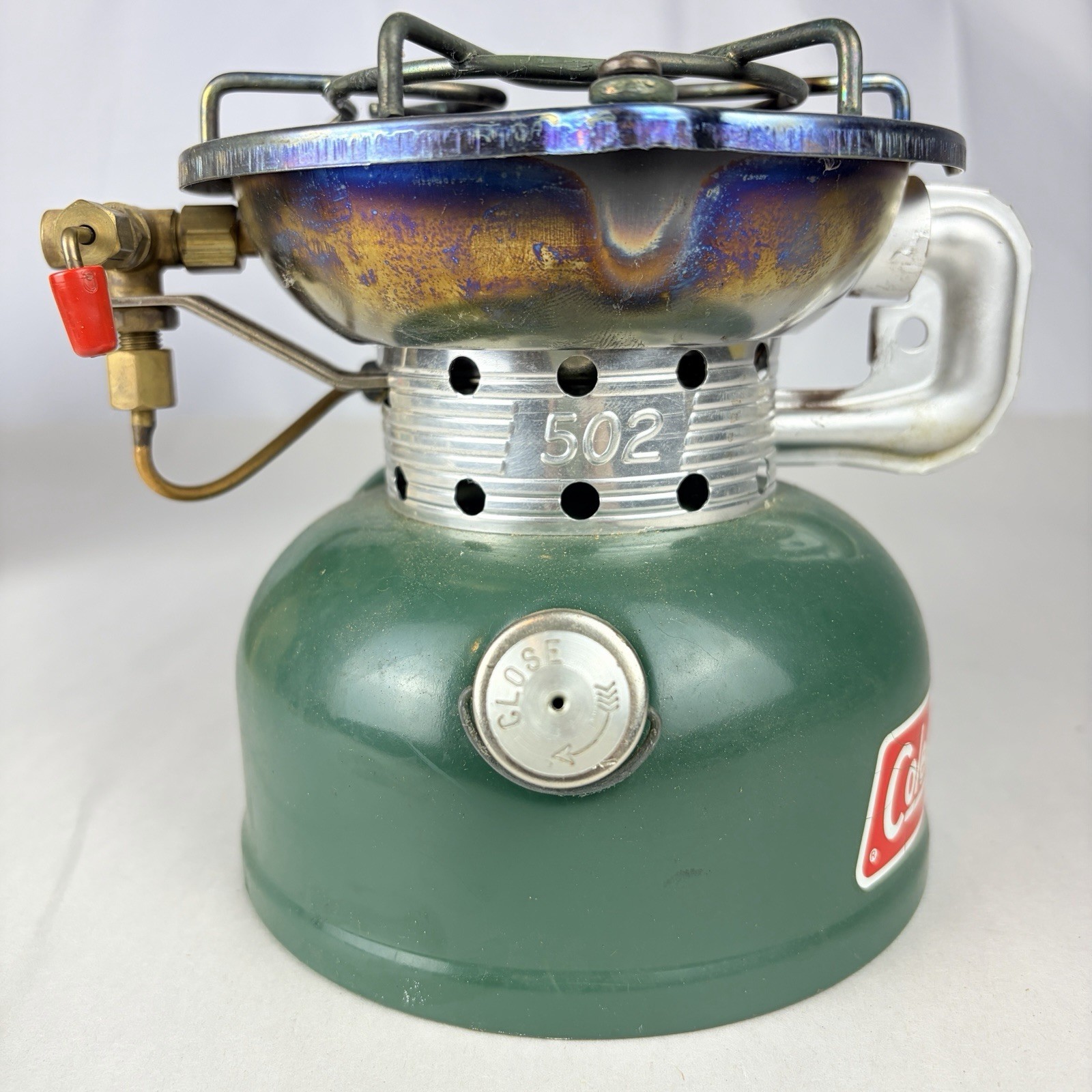 Coleman Sportster Stove 502-700 1 Burner Gas Camping Stove Green w/ Box 1974
