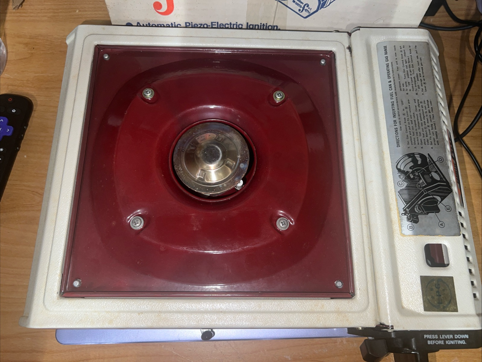 IWATANI Cassette A-7 Portable indoor/outdoor Butane Gas Camping stove Japan