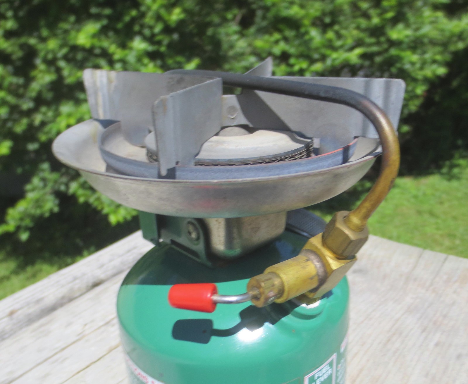 Vintage Coleman Peak 1 #576 Lightweight Backpack Stove Dated 2/77 Made in Canada