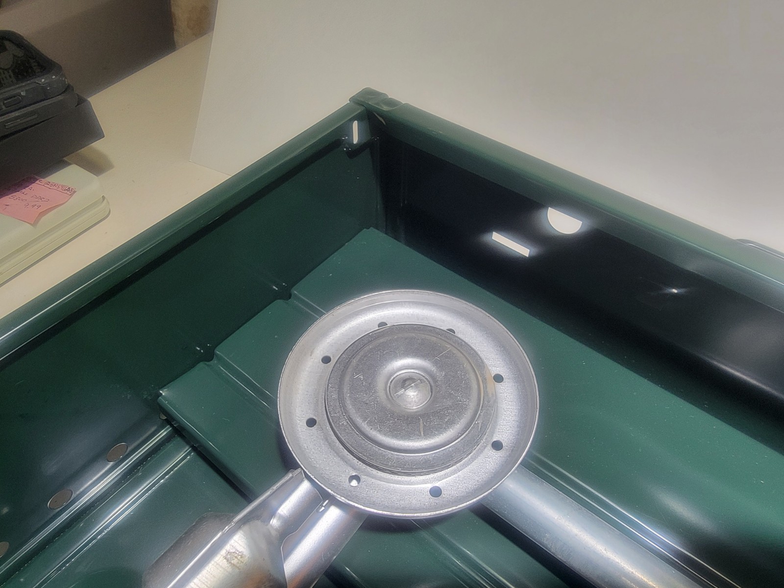 1987 Coleman 425F499 Gas Stove 2 Burner Green NEVER USED