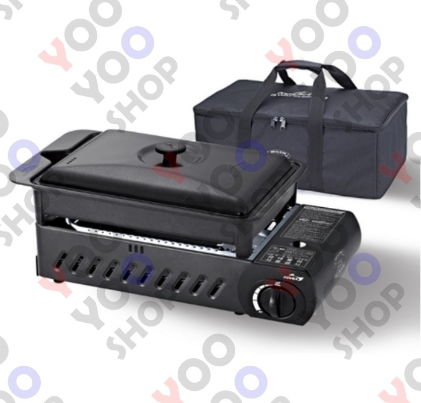 KOVEA Guibada 3 WAY All-in-one ALL BLACK Multi Stove M Grill / Carry Bag Camping