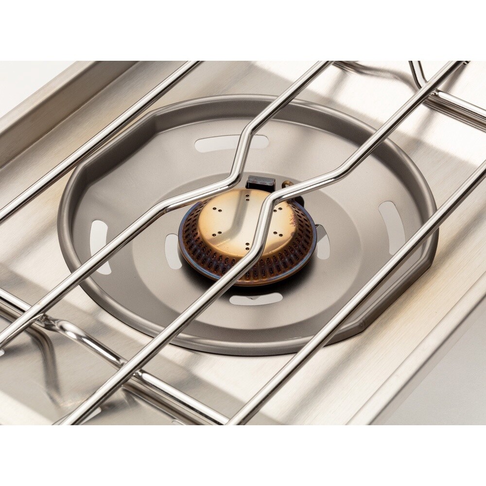 Snow Peak flat burner GS-450R Camping cookwear Stainless Steel Silver Outdoor