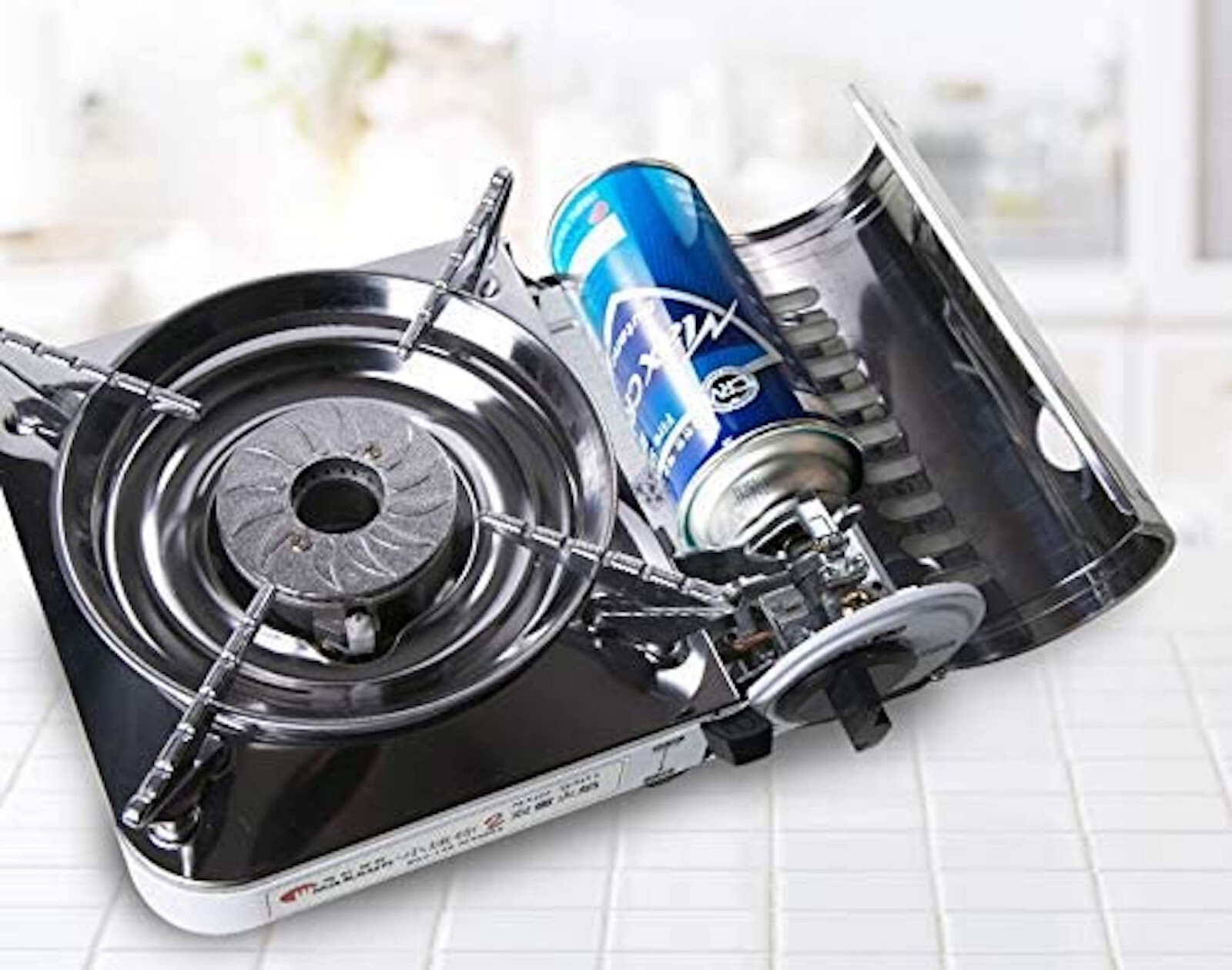 Maxsun Portable Mini Gas Stove MS8000, 7,172 BTU, Camp Stove, Compact Design