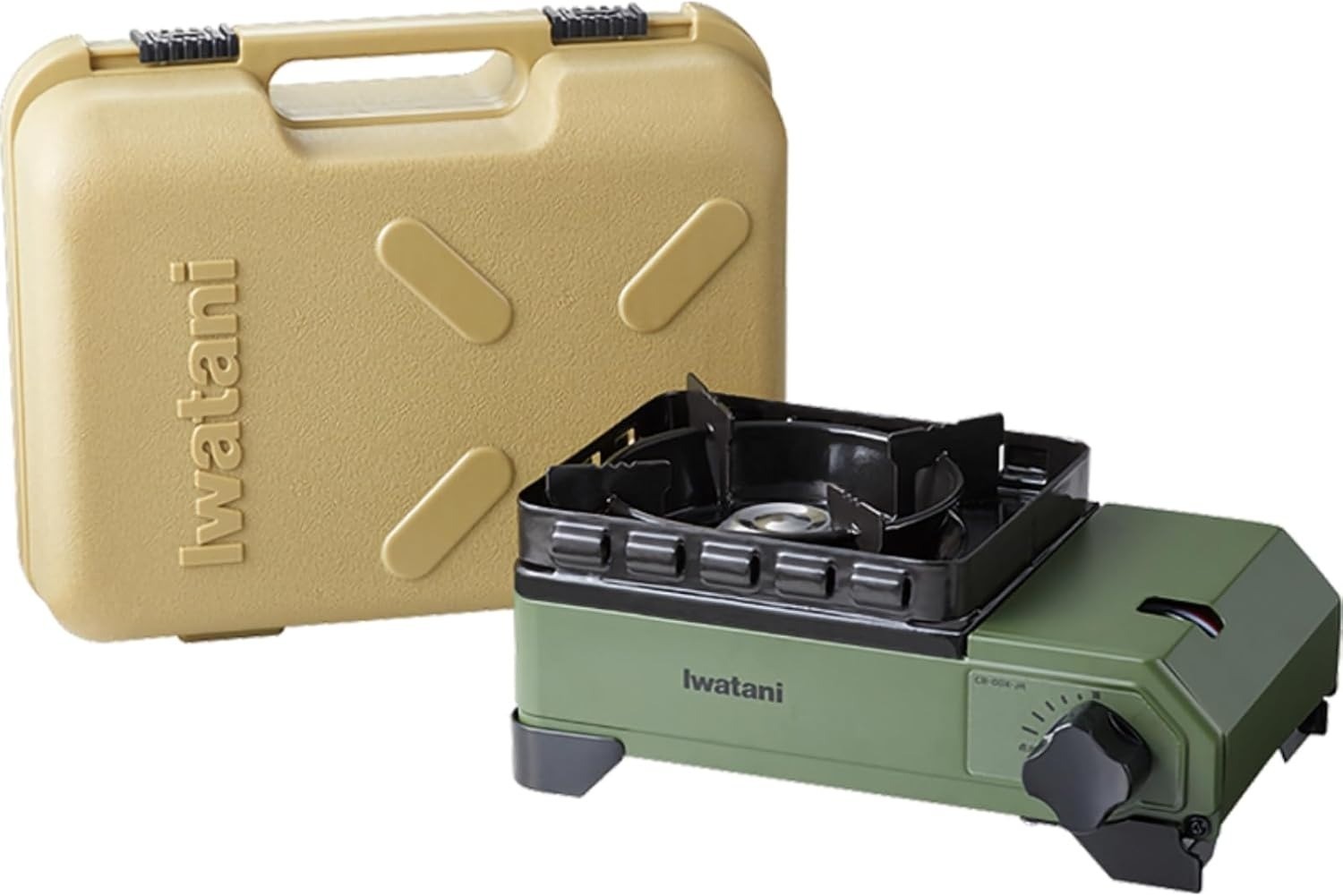 Iwatani Cassette Stove Tough Maru Jr Japan Olive Khaki Portable CB-ODX-JR-OL