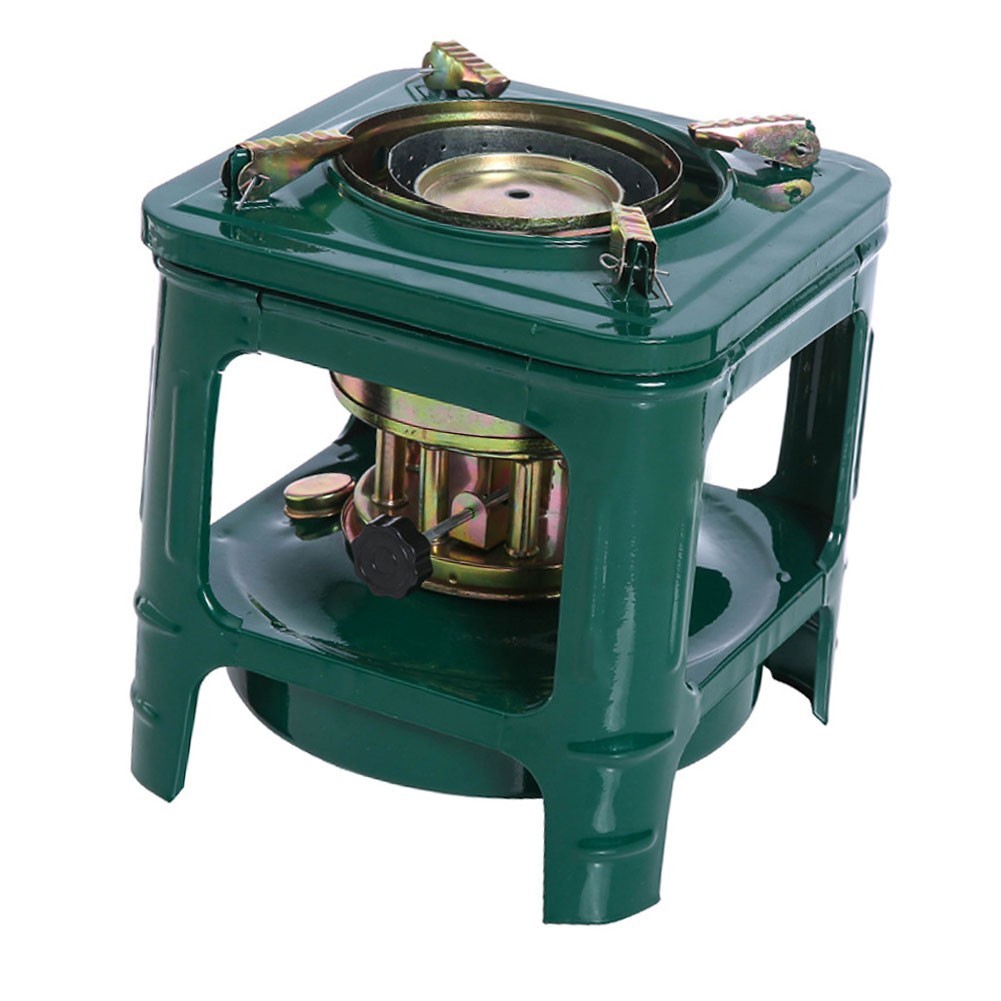 Outdoor Picnic Burner Furnace 8-Wick Portable Kerosene Camping Oil Stove 700ml