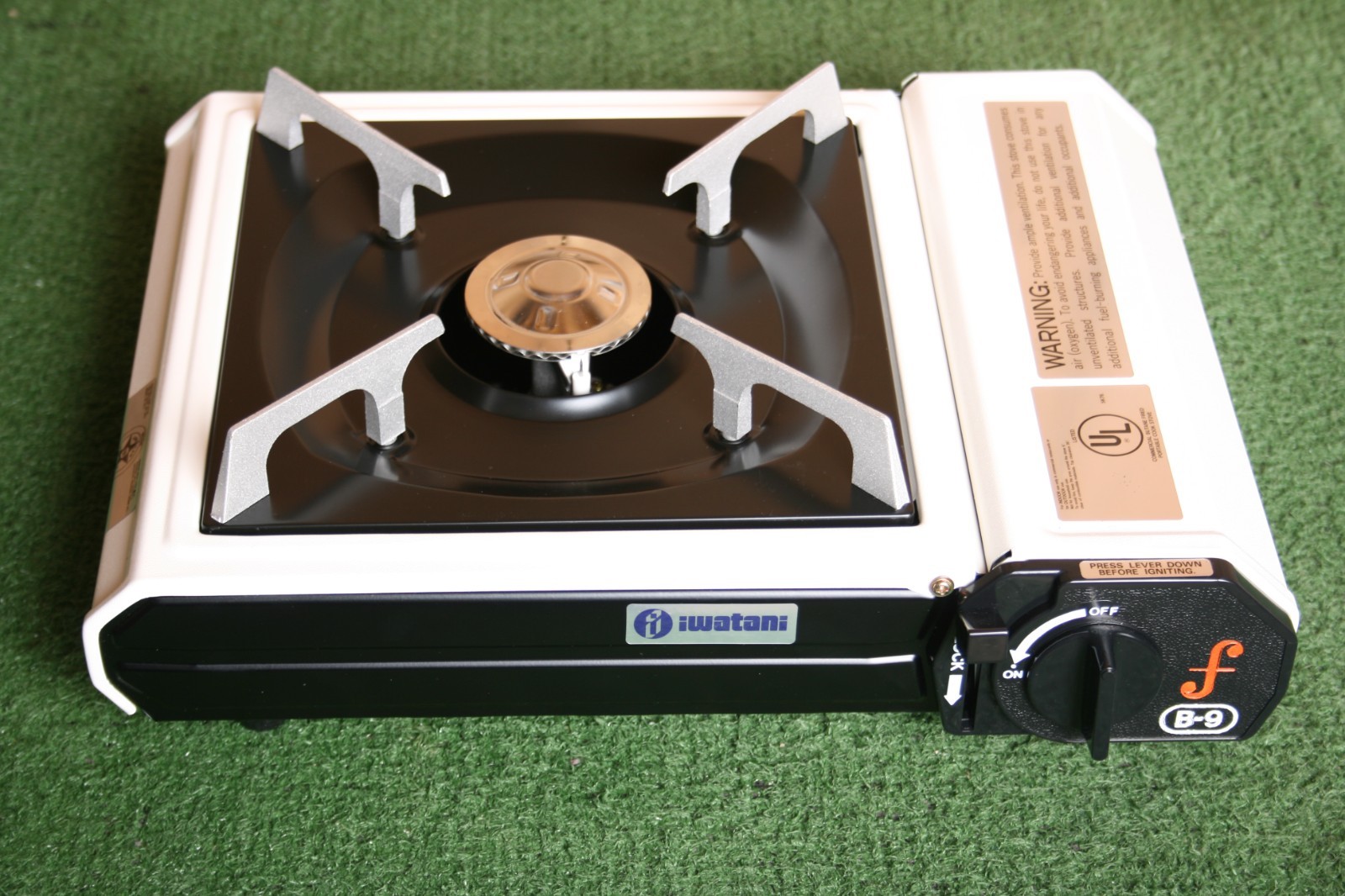 IWATANI B-9 No Match Portable Table-Top Butane Stove Indoor Outdoor Camping RV