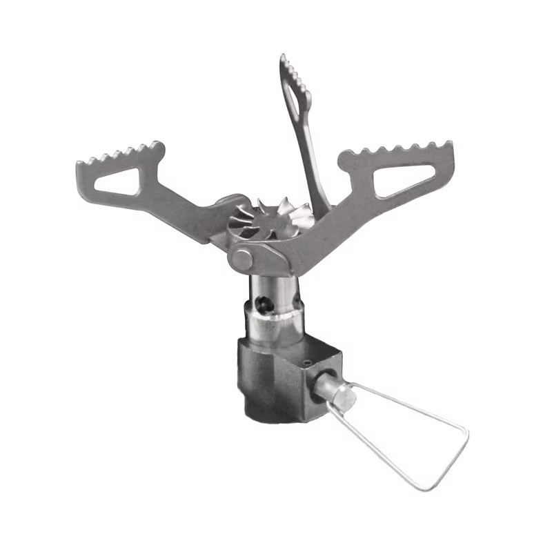 Titanium -3000T Mini Camping Gas Burners 25G One-Piece Pocket Stove Outdooor Hik