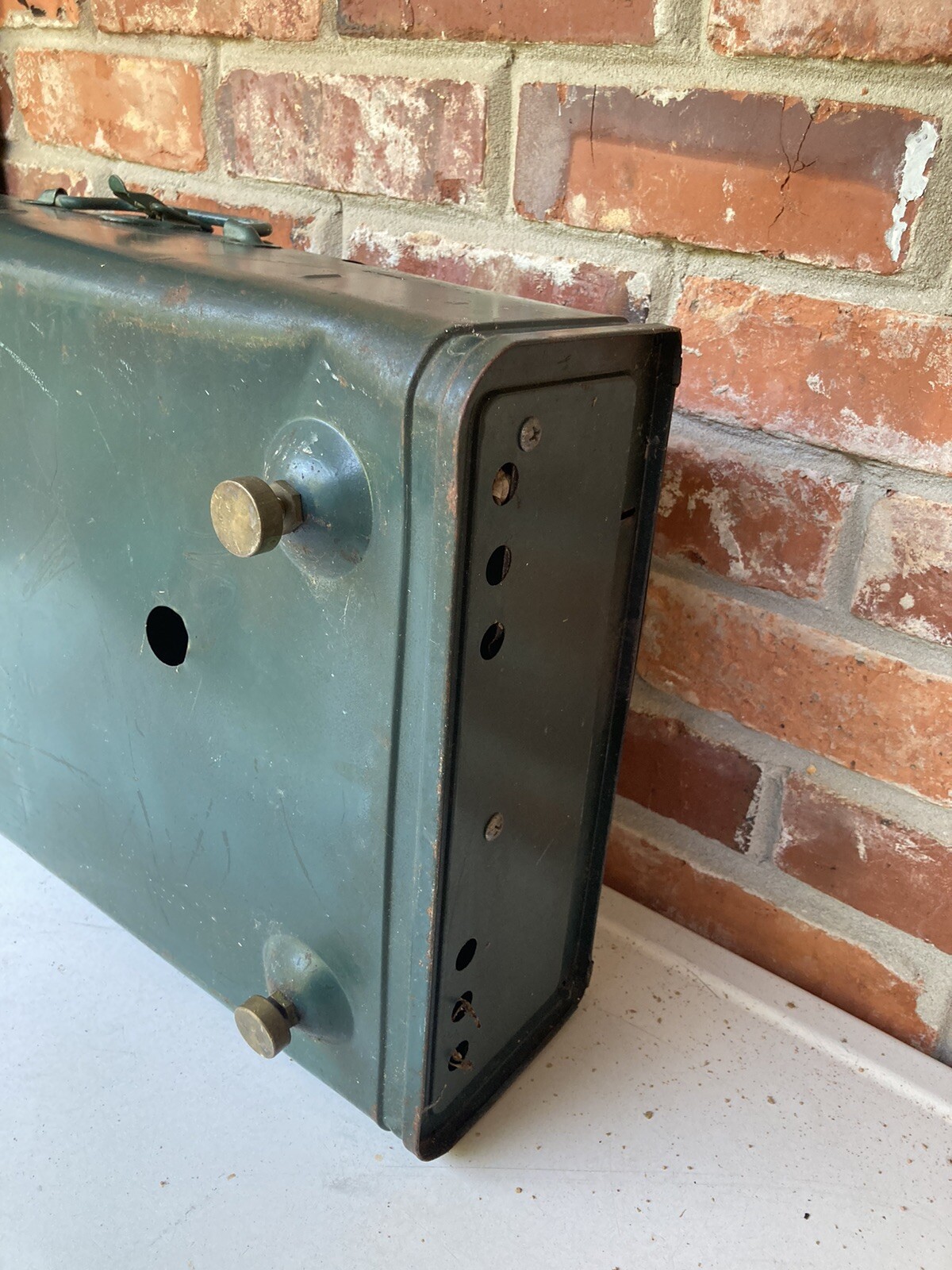 Vintage Coleman Camping Stove 413H 2 Burner Propane Used Untested Made In USA