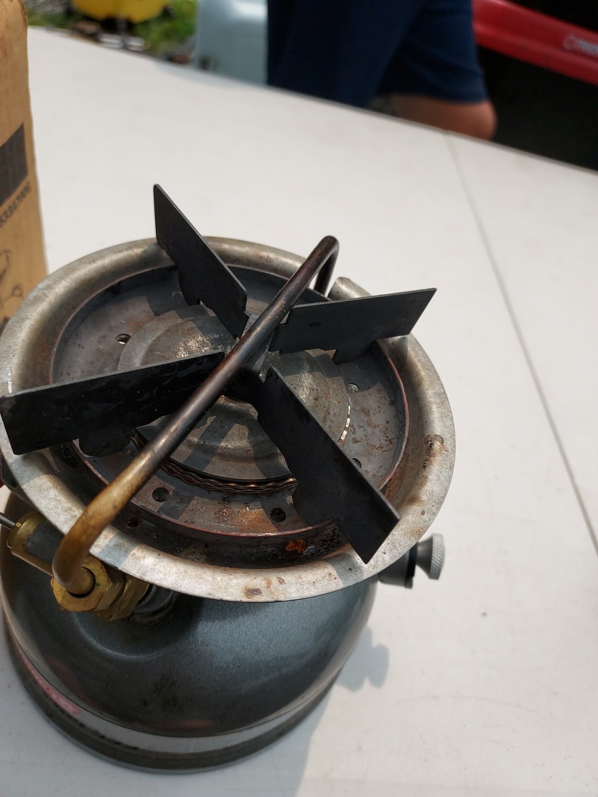 Coleman Dual Fuel Sportster II model 533 One Burner Camp Stove 2002