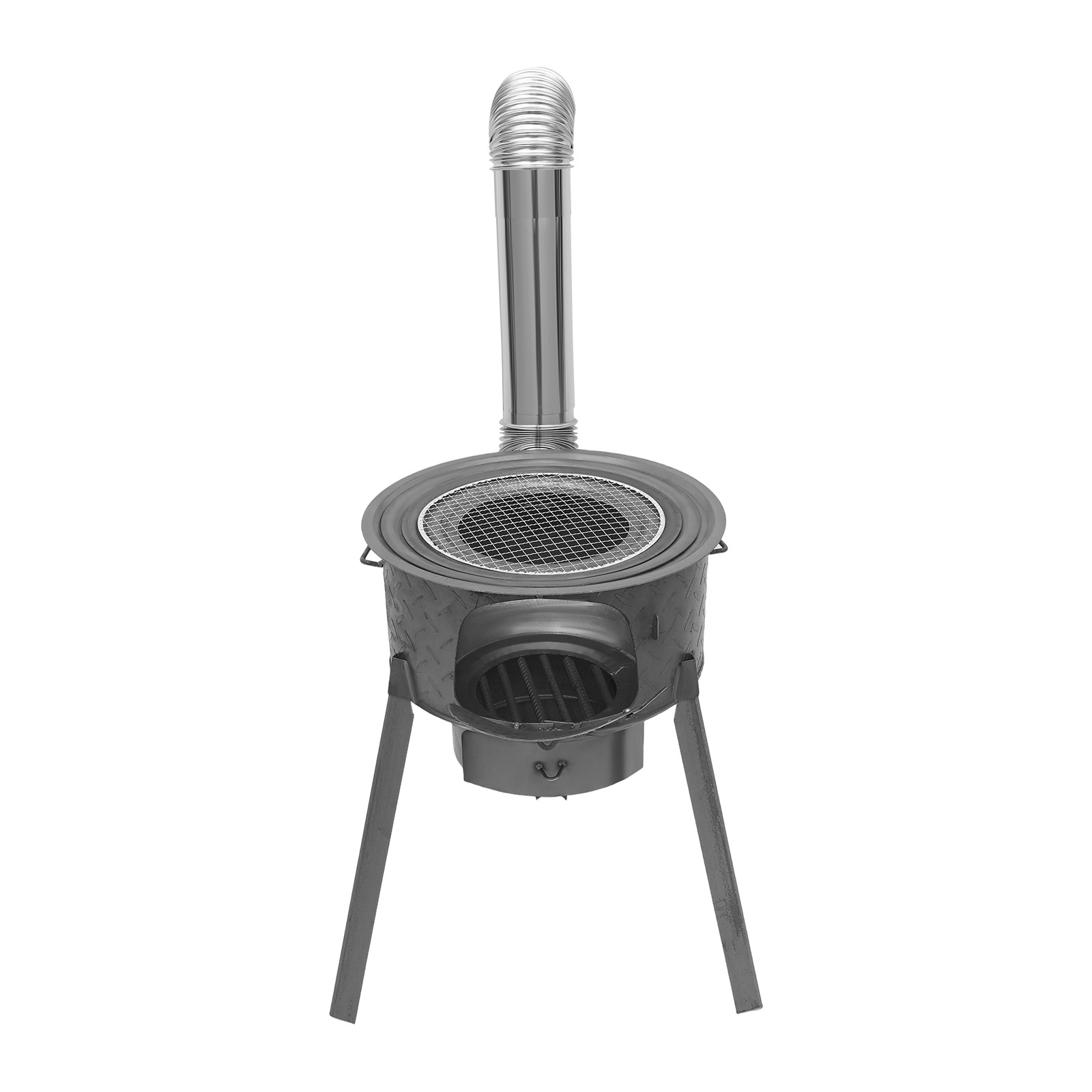 Multifunctional Portable Wood Burning Stove for Camping and Outdoor Cooking