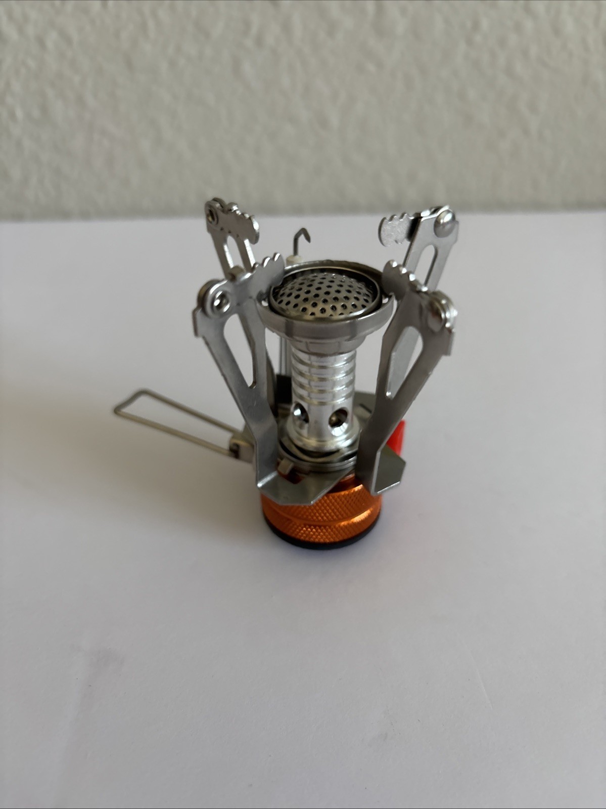 Backpacking Stove Portable Gas Burner Camping Propane Cooker w/ Piezo Ignition