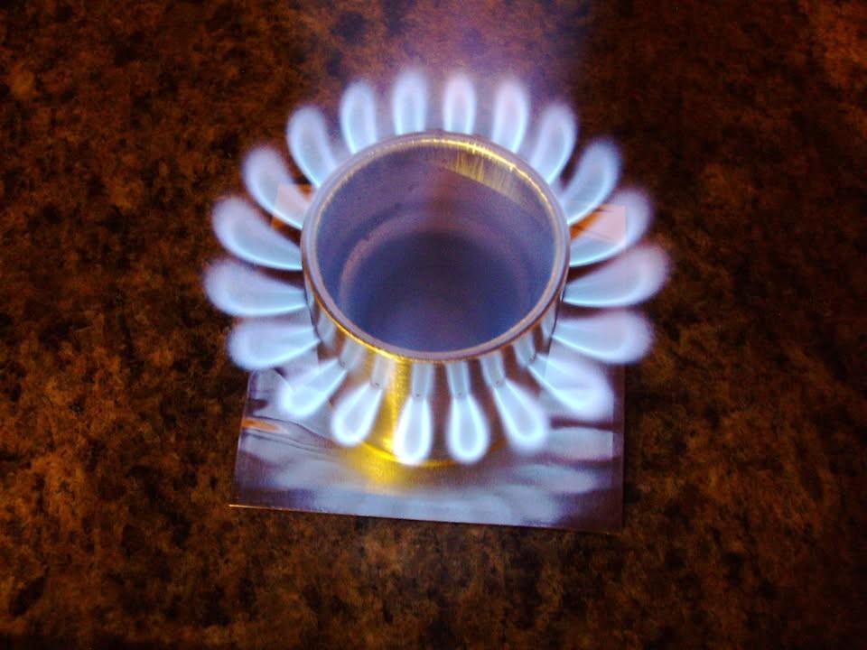 THE ORIGINAL WHITE BOX ALCOHOL STOVE COMBO-OVER 23,000 SOLD TO DATE