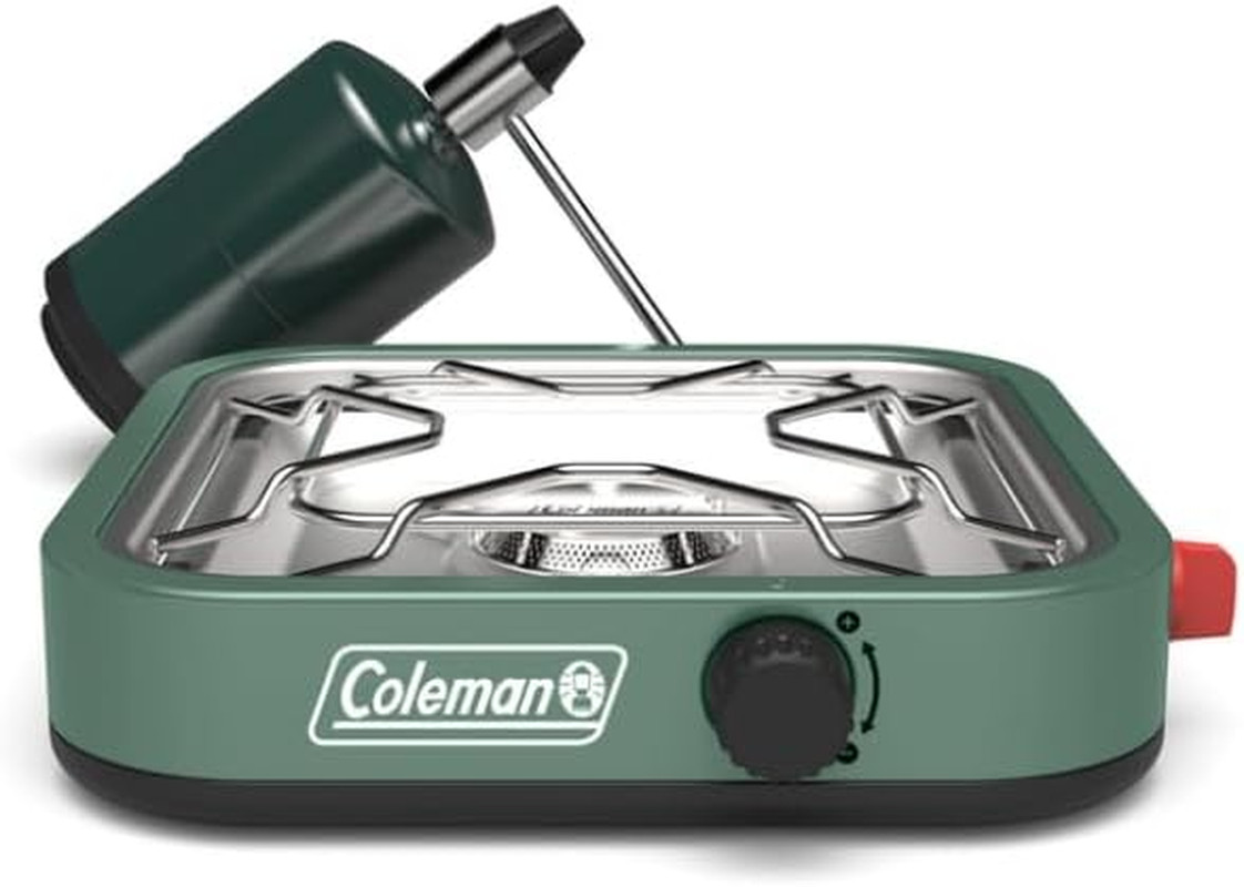 Coleman Cascade 18 -Burner Camping Stove, Portable Cooktop with 8000 Btus & Matc